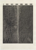 Artist: MADDOCK, Bea | Title: Hanging Tracks Three Four | Date: 1975 | Technique: etchuing, aquatint, photo-etching, printed in black ink, from three plates