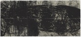 Artist: PARR, Mike | Title: Language and chaos II. | Date: 1990 | Technique: etching, printed in black ink, from one plate