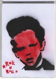 Title: Chickenpox | Date: 2003-2004 | Technique: stencils, printed with colour aerosol paint, from multiple stencils