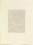 Artist: PARR, Mike | Title: Hybridia 15 | Date: 1989 | Technique: drypoint, printed in black ink, from one copper plate