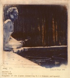 Artist: Mayo, Rebecca. | Title: Exhibit A | Date: 1997, April | Technique: photo-etching, printed in colour, from multiple plates