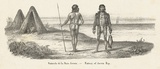 Title: Naturels de la Baie Jervis- Natives of Jervis Bay | Date: c.1840 | Technique: lithograph, printed in black ink, from one stone [or plate]