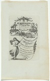 Artist: Moffitt, William. | Title: Trade card: W. Moffitt. Sydney. Bookbinder, stationer, engraver and copper plate printer. | Date: c.1833 | Technique: engraving, printed in black ink, from one copper plate