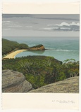 Artist: ROSE, David | Title: Maitland Bay, Bouddi | Date: 1983 | Technique: screenprint, printed in colour, from multiple stencils