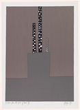 Title: A tower from the game of death | Date: 1995 | Technique: screenprint, printed in colour, from multiple stencils