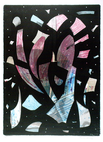 Artist: KING, Grahame | Title: Jazz II | Date: 1989 | Technique: lithograph, printed in colour, from five stones [or plates]