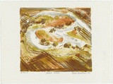 Artist: NICOLSON, Noel | Title: Yarra Flood | Date: 1991 | Technique: lithograph, printed in colour from multiple stones