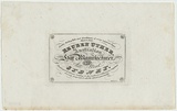 Artist: Moffitt, William. | Title: Trade card: Reuben Uther, Australian hat manufacturer, 1833 Sydney. | Date: 1833 | Technique: engraving, printed in black ink, from one copper plate