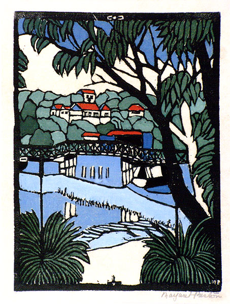 Mosman Bridge By Margaret Preston Australian