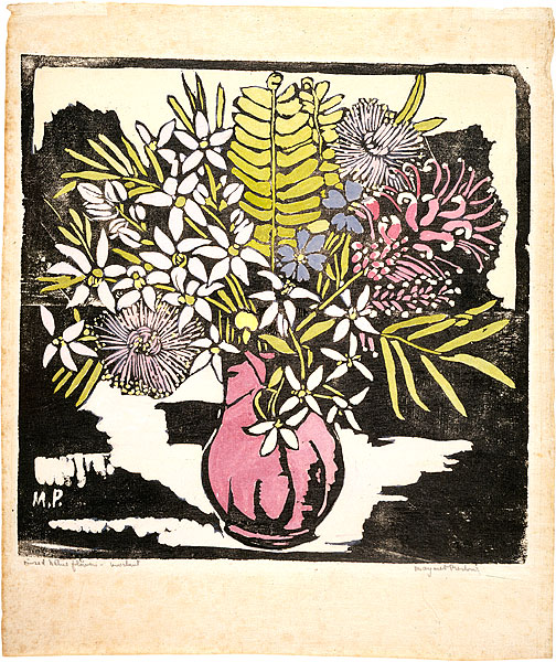 Native Flowers 1933 C1935 By Margaret Preston 18751963