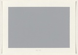 Title: not titled [grey] | Date: 2004 | Technique: screenprint, printed in acrylic paint, from one stencil