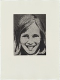 Artist: MADDOCK, Bea | Title: Child II | Date: July 1974 | Technique: photo-etching and aquatint, printed in black ink, from one zinc plate