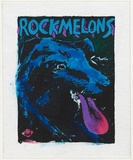 Artist: WORSTEAD, Paul | Title: Rockmelons | Date: 1986 | Technique: screenprint, printed in black ink, from one stencil | Copyright: This work appears on screen courtesy of the artist