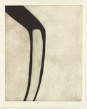 Artist: Wright, Judith. | Title: One dances | Date: 2004 | Technique: etching, printed in sepia ink, from one copper plate | Copyright: © Judith Wright