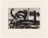 Artist: Harris, Jeffrey. | Title: Devil's Tattoo | Date: 2000 | Technique: liftground-etching and aquatint, printed in black ink, from one plate