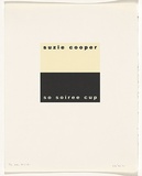 Artist: b'Burgess, Peter.' | Title: b'suzie cooper: so soiree cup.' | Date: 2001 | Technique: b'computer generated inkjet prints, printed in colour, from digital file'