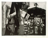 Artist: b'Looby, Keith.' | Title: b'Kelly hung' | Date: 1977 | Technique: b'etching and aquatint, printed in black ink, from one plate' | Copyright: b'\xc2\xa9 Keith Looby'