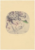 Artist: OLSEN, John | Title: Sea surge. | Date: 1990 | Technique: etching, aquatint, printed in colour with plate-tone, from one plate
