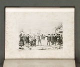 Artist: b'Coveny, Christopher.' | Title: b'The fall of Mr Winkle on the ice.' | Date: 1882 | Technique: b'etching, printed in black ink, from one plate'