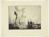 Artist: Dyson, Will. | Title: Our psycho analysts: Freud pointing out to the spirit of scandal the new world of the unconscious. | Date: c.1929