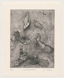 Artist: b'Weiss, Gali' | Title: b'Conversations' | Date: 1999 | Technique: b'etching, printed in black ink, from one plate'