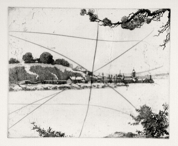 Artist: b'FEINT, Adrian' | Title: bMilson's Point [Plate two]. | Date: c.1924 | Technique: b'etching, printed in black ink, from one plate' | Copyright: b'Courtesy the Estate of Adrian Feint'