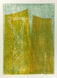 Artist: b'Buckley, Sue.' | Title: b'A different kind of bird.' | Date: 1980 | Technique: b'woodcut, printed in colour, from multiple blocks' | Copyright: b'This work appears on screen courtesy of Sue Buckley and her sister Jean Hanrahan'