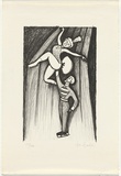 Artist: b'Brack, John.' | Title: b'Adagio.' | Date: 1967 | Technique: b'lithograph, printed in black ink, from one plate'