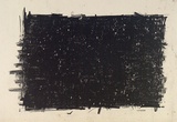Artist: b'Halpern, Stacha.' | Title: b'not titled [Black rectangular]' | Date: c.1963 | Technique: b'lithograph, printed in black ink, from one stone [or plate]'