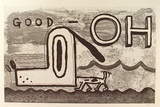 Artist: b'Bell, Michael.' | Title: b'Good - oh' | Date: 1994 | Technique: b'etching, aquatint, open-bit and drypoint, printed in black ink, from one plate'