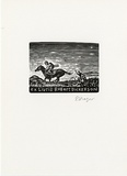 Artist: Frazer, David. | Title: Robert Dickerson | Date: c.2001 | Technique: wood-engraving, printed in black in, from one block