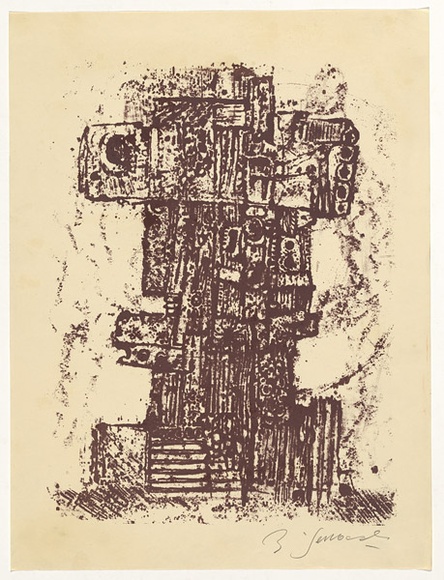 Artist: b'SELLBACH, Udo' | Title: b'not titled' | Date: 1960-80 | Technique: b'etching'