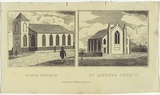 Artist: b'Carmichael, John.' | Title: b'Scots Church / St. Andrews Church.' | Date: 1838-39 | Technique: b'engraving, printed in black ink, from one copper plate'
