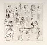 Artist: SHEARER, Mitzi | Title: Figures, shapes and ideas no.1 | Date: 1981-84