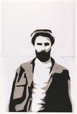 Artist: Dodd, James. | Title: Generic Taliban Militia | Date: 2003 | Technique: stencil, printed in colour, from two stencils