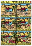 Artist: REDBACK GRAPHIX | Title: Waliku Tjukurpa | Date: 1989 | Technique: screenprint, printed in colour, from five stencils