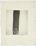 Artist: MADDOCK, Bea | Title: Calligraphy | Date: 1959 | Technique: aquatint and foul biting, printed in black ink, from one copper plate