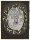 Artist: b'White, Susan Dorothea.' | Title: b'The death of St. Francis of Australia' | Date: 1982 | Technique: b'lithograph, printed in colour, from multiple stones'