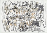Artist: b'MEYER, Bill' | Title: b'Dry grey bronzed landscape' | Date: 1988 | Technique: b'screenprint, printed in four colours, from three stencils' | Copyright: b'\xc2\xa9 Bill Meyer'