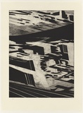 Artist: Forthun, Louise. | Title: Flow | Date: 1998 | Technique: etching and aquatint, printed in black ink, from one copper plate