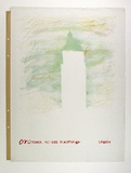 Artist: b'Moore, Mary.' | Title: b'Oxo Tower, outside Blackfriars, London' | Date: 1980 | Technique: b'lithograph, printed in colour, from multiple stones' | Copyright: b'\xc2\xa9 Mary Moore'