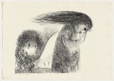 Artist: b'BOYD, Arthur' | Title: b'St Francis when young turning aside.' | Date: (1965) | Technique: b'lithograph, printed in black ink, from one plate' | Copyright: b'This work appears on screen courtesy of Bundanon Trust'