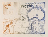 Artist: COLEING, Tony | Title: Watch the stranger down at Ranger. | Date: 1979 | Technique: lithograph, printed in blended colour, from one zinc plate