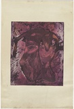 Artist: Nolan, Sidney. | Title: Carcass | Date: 1958 | Technique: etching, burnishing and aquatint, printed in colour, from one plate