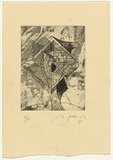 Artist: SELLBACH, Udo | Title: not titled | Date: 1960-80 | Technique: etching