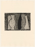 Title: Spotted vase 2 | Date: 1988 | Technique: etching, printed in black ink, from one plate