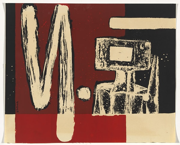 Artist: b'SELLBACH, Udo' | Title: b'not titled' | Date: 1960-80 | Technique: b'etching'