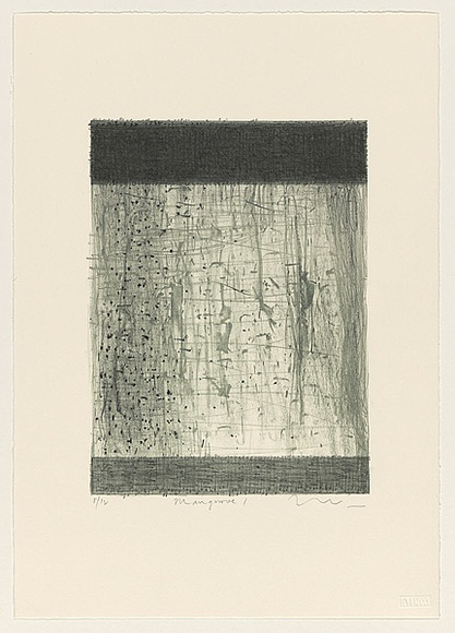 Title: b'Mangrove 1' | Date: 2004 | Technique: b'lithograph, printed in black ink, from one stone'