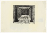 Artist: b'Murray-White, Clive.' | Title: b'Corridor sculpture' | Date: 1970 | Technique: b'lithograph, printed in black ink, from one stone'
