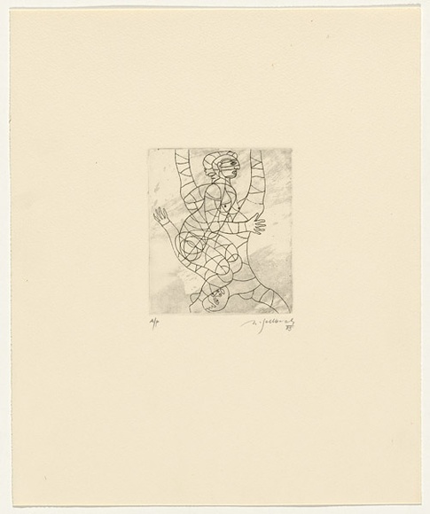 Artist: b'SELLBACH, Udo' | Title: b'not titled' | Date: 1960-80 | Technique: b'etching'